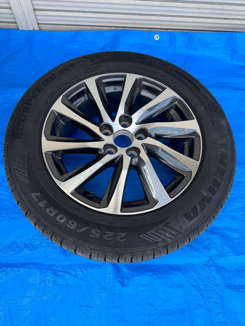 トヨタアルファード30前期純正17インチタイヤホイール4本セット2023年製