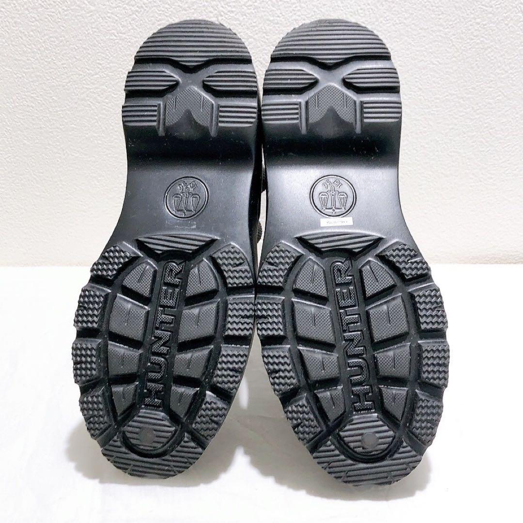 HUNTER レディース エクスプローラー チェルシー フラットフォームブーツ