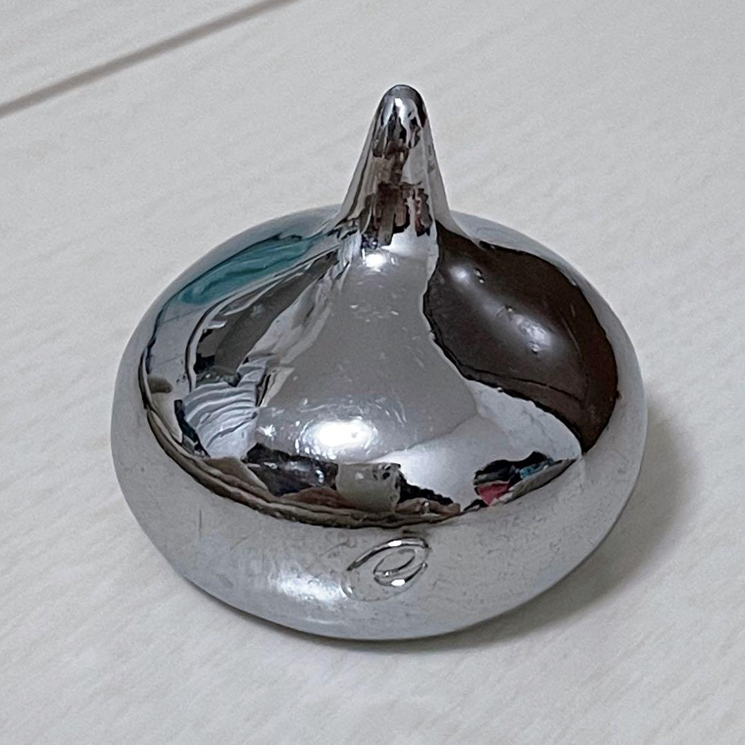 【希少美品】メタルスライム ドラクエ 文鎮 シルバー