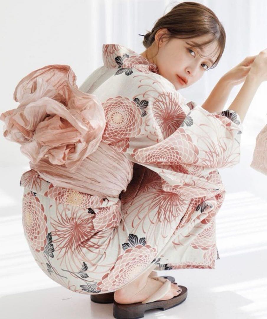 DITA ディータ 繚乱桜花 浴衣5 点セット 浴衣