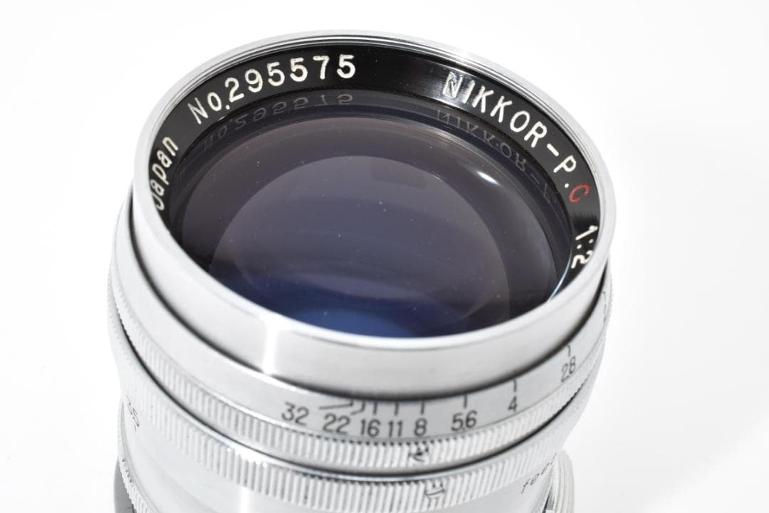 ★希少・美品★ Nikon NIKKOR-P.C 8.5cm F2 Sマウント