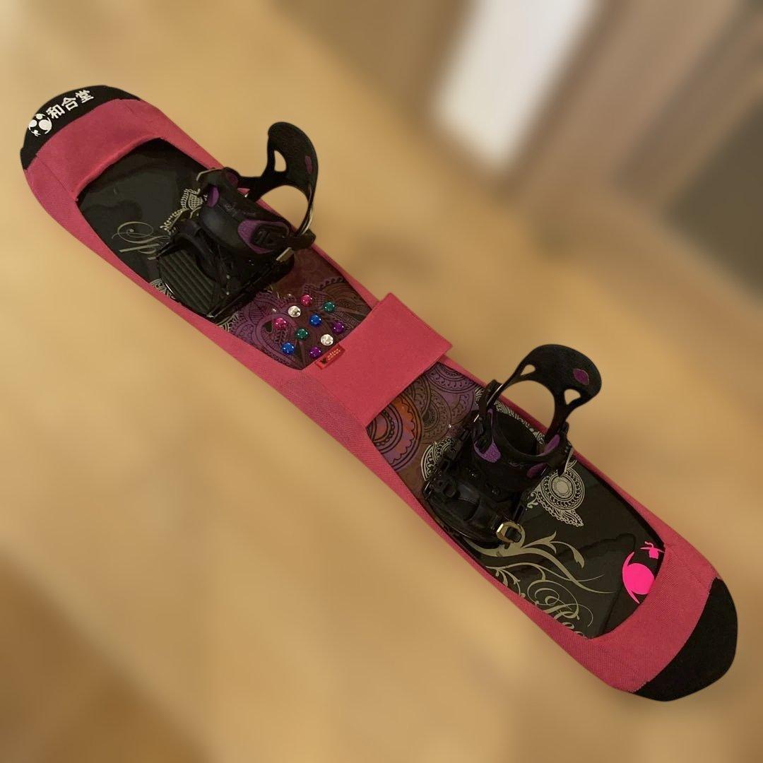 HEADレディース バイン付 スノーボード 138cm ソールカバー付き