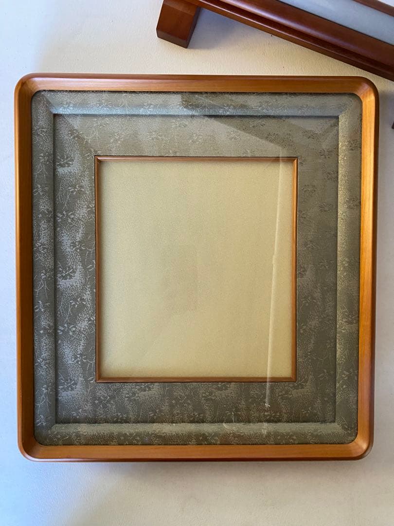 色紙額　硯屏　額縁　2つセット　高級　書道　未使用