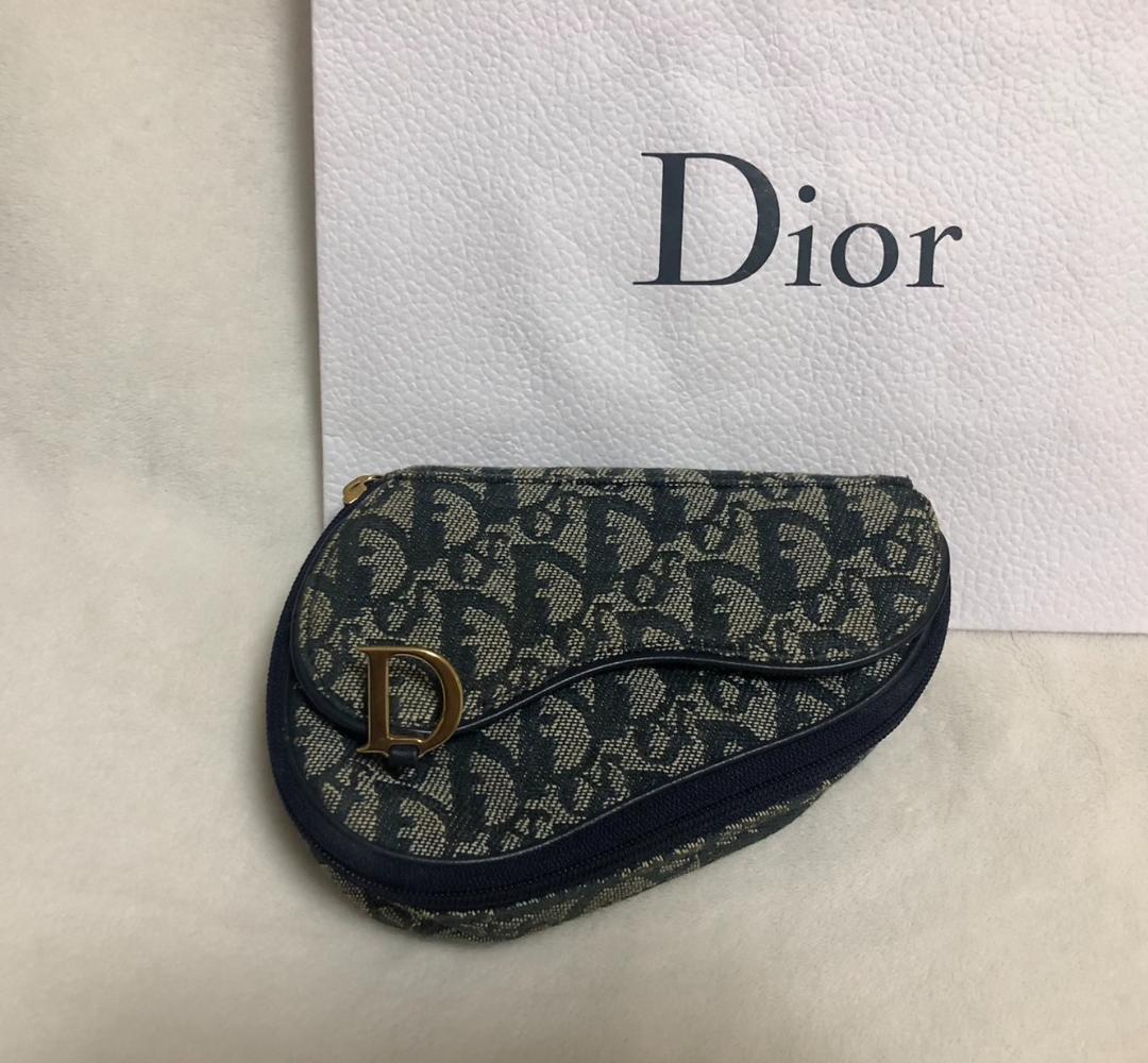 希少 正規品 Dior ディオール ポーチ クラッチバッグ 総柄 トロッター