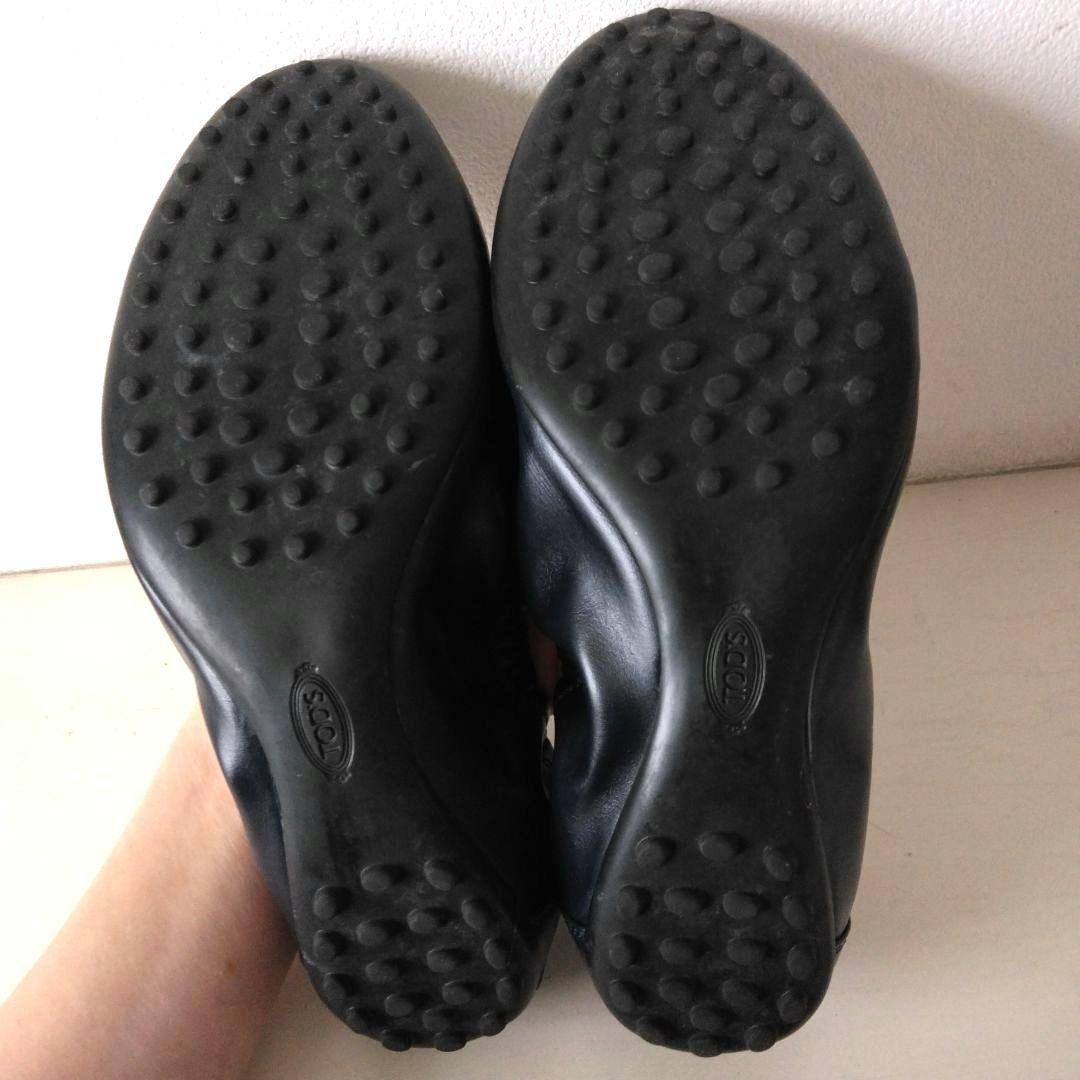 「美品」TOD’S トッズ　バレリーナ　フラットシューズ　バレエシューズ