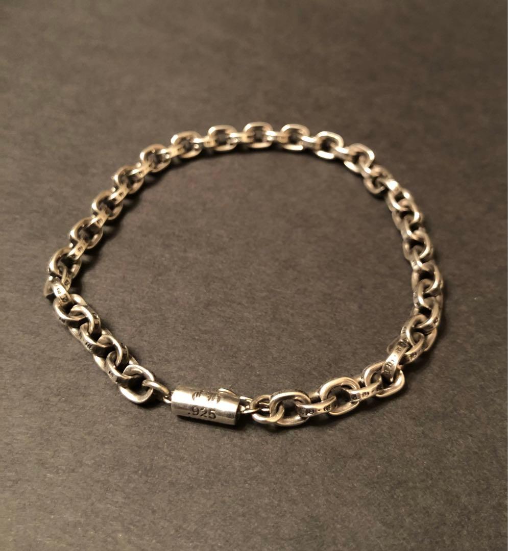 クロムハーツ　定番人気ペーパーチェーンブレスレット　正規ユナイテッドアローズ購入