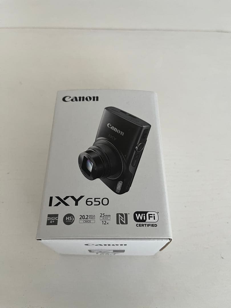 Canon IXY 650 ブラック　コンパクトデジタルカメラ