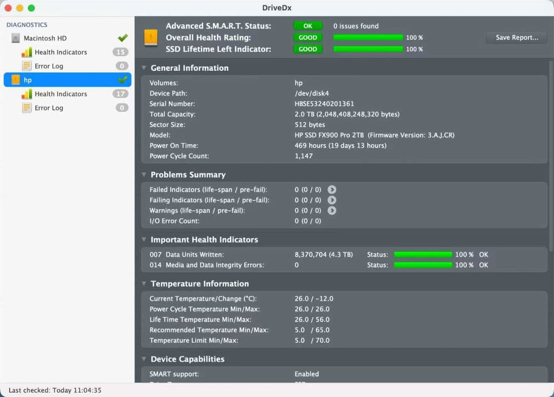 HP FX900 Pro 2TB M.2 NVMe (Gen4, DRAM搭載)