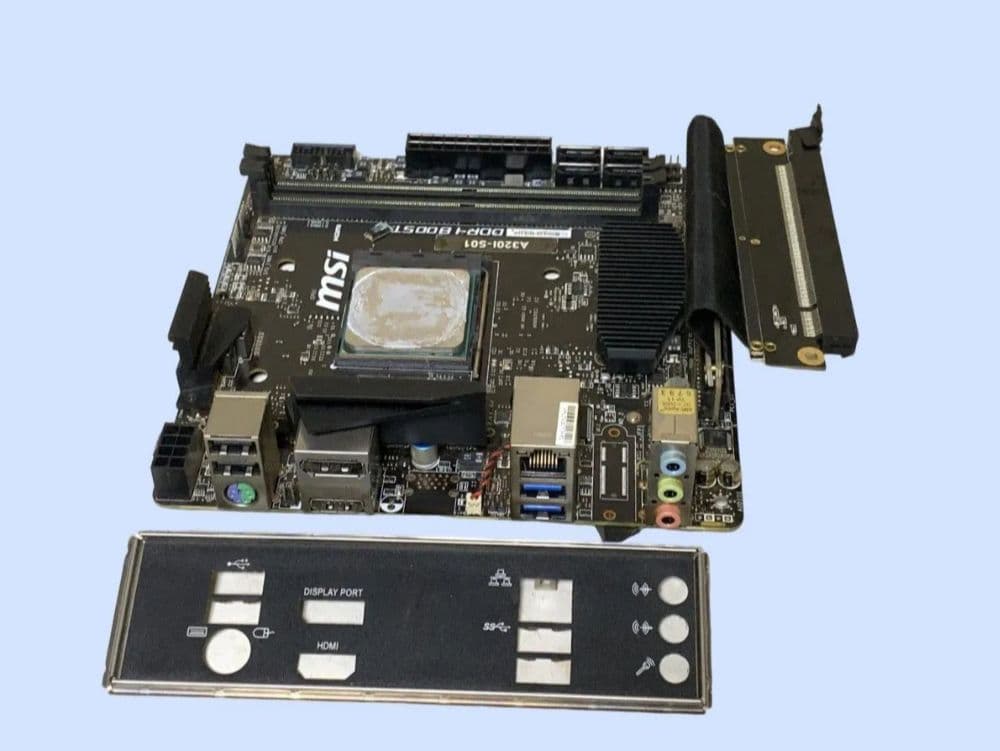 MSI A320I S01 マザーボード +CPU Ryzen 7 2700