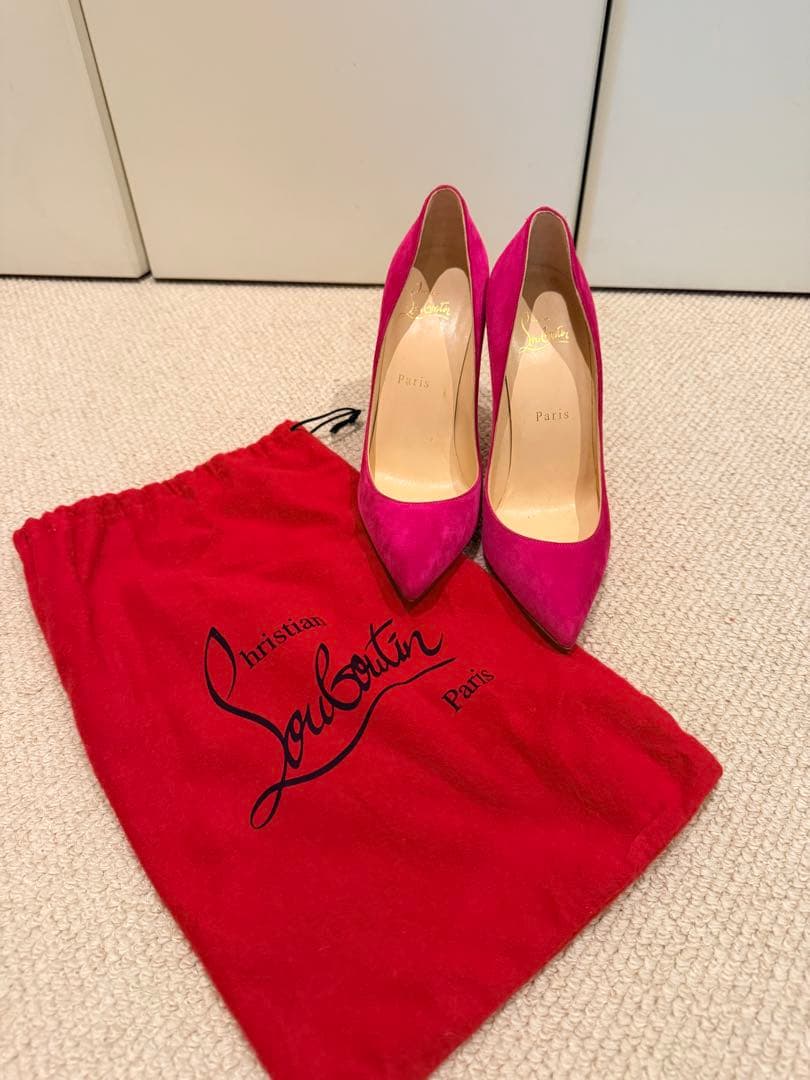 Christian Louboutin バービーピンク ハイヒール