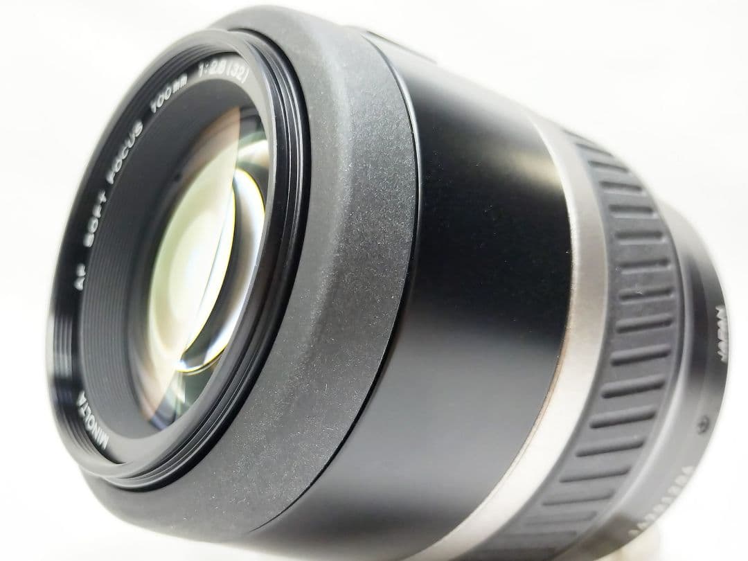 【動確/良品】MINOLTA AF 100mm F2.8 SOFT