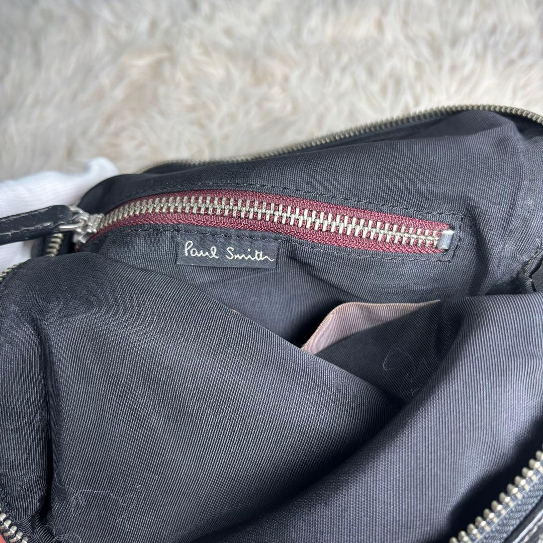 Paul Smith ポールスミス　オールレザー　ボディバッグ　スリングバッグ