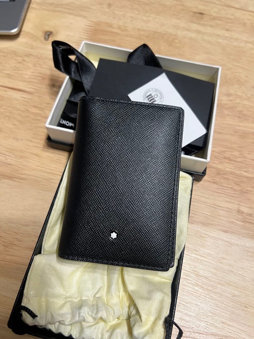 【新品】MONTBLANC モンブラン カードケース 名刺入れ　付属品付き