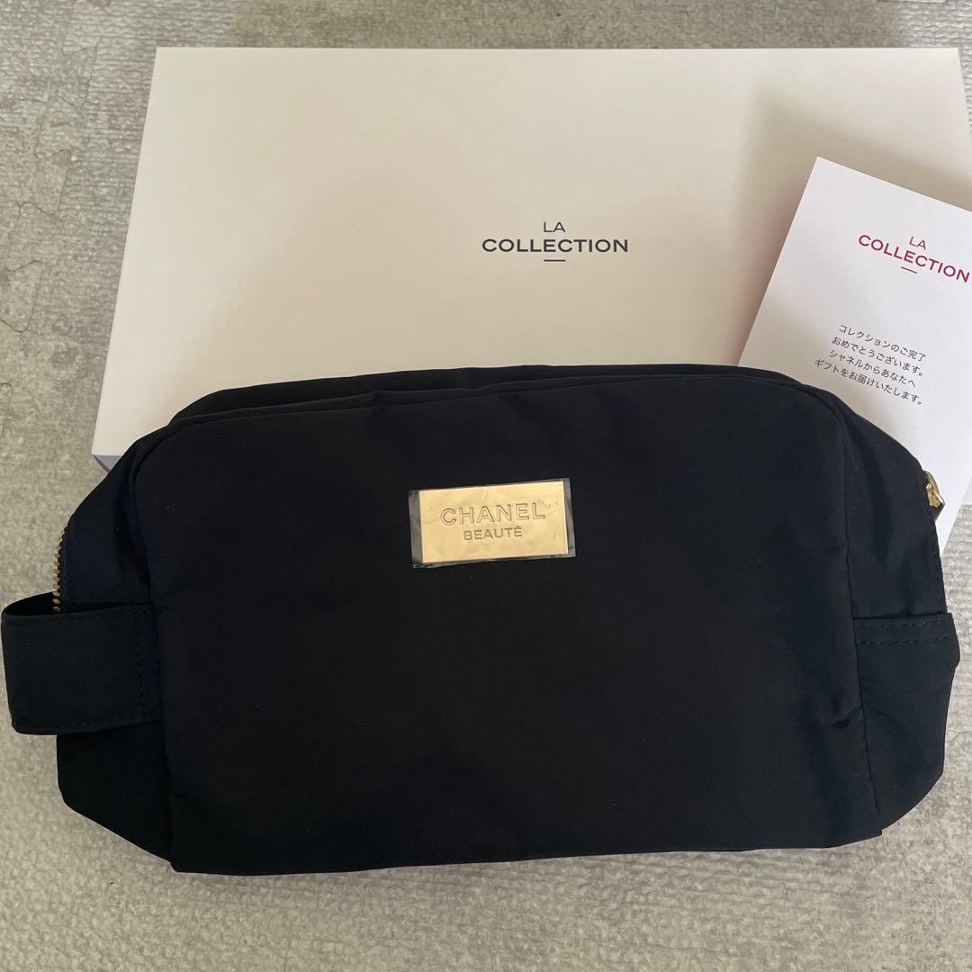 【未使用】 CHANEL シャネル ラコレクション X Lトラベルポーチ