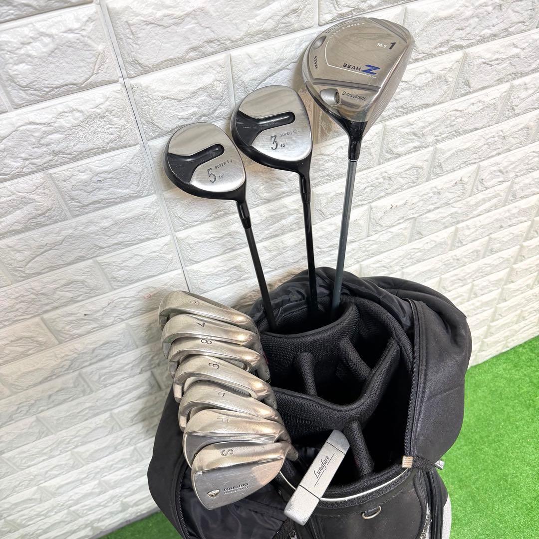 ゴルフセット　初心者応援　Mizuno 特価　ラウンド仕様　カーボンシャフト