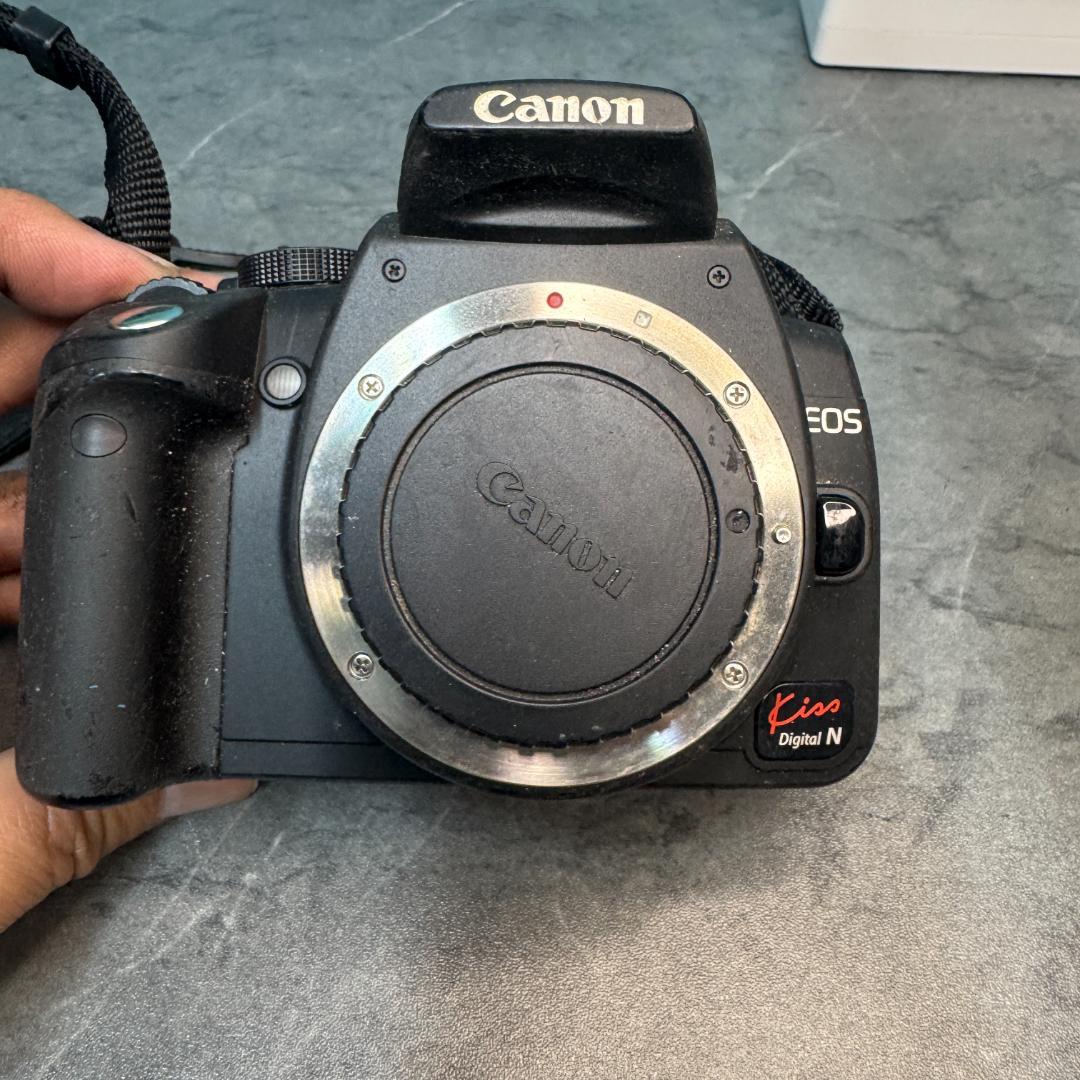ジャンク　キヤノン EOS Kiss Digital N カメラセット