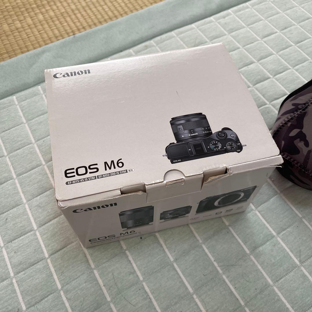 Canon EOS M6 ミラーレスカメラ ダブルズームキット