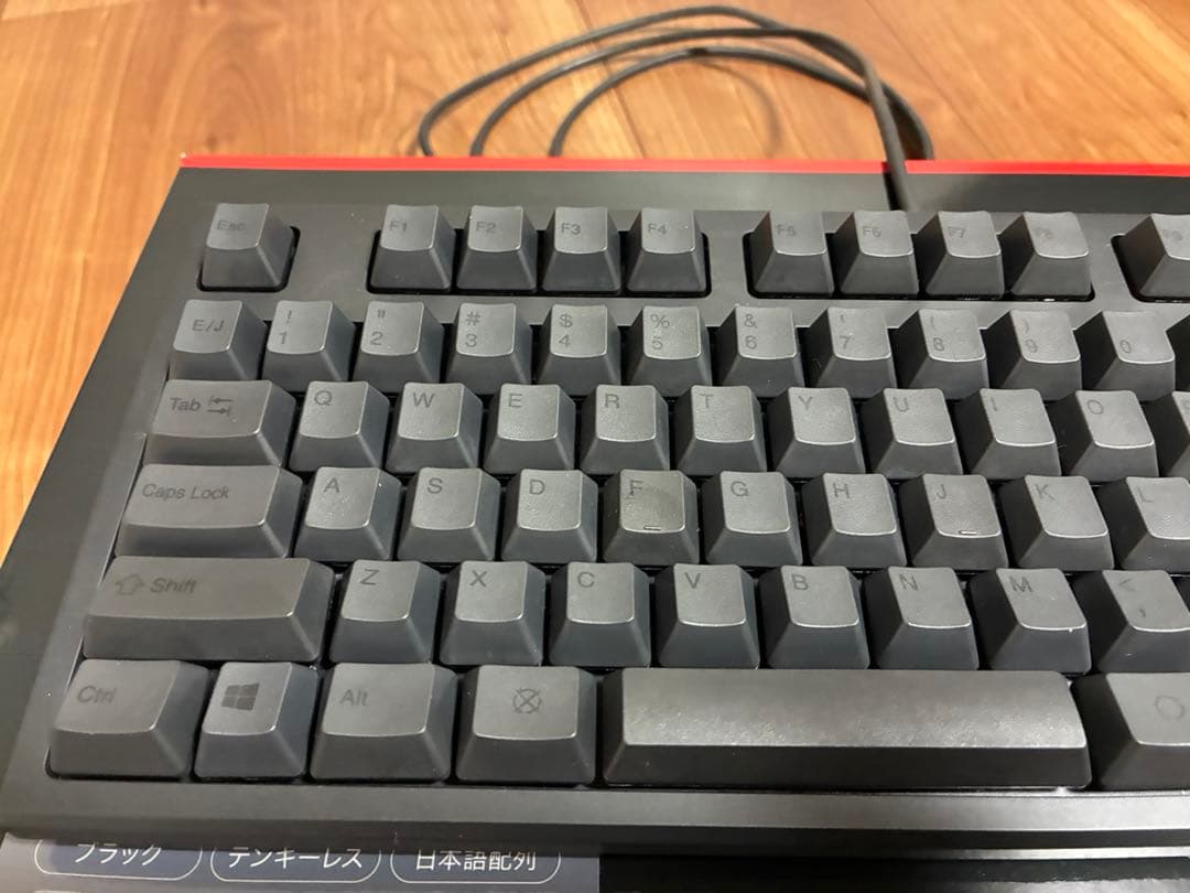 【清掃済】REALFORCE TKL SA R2TLSA-JP3-BK