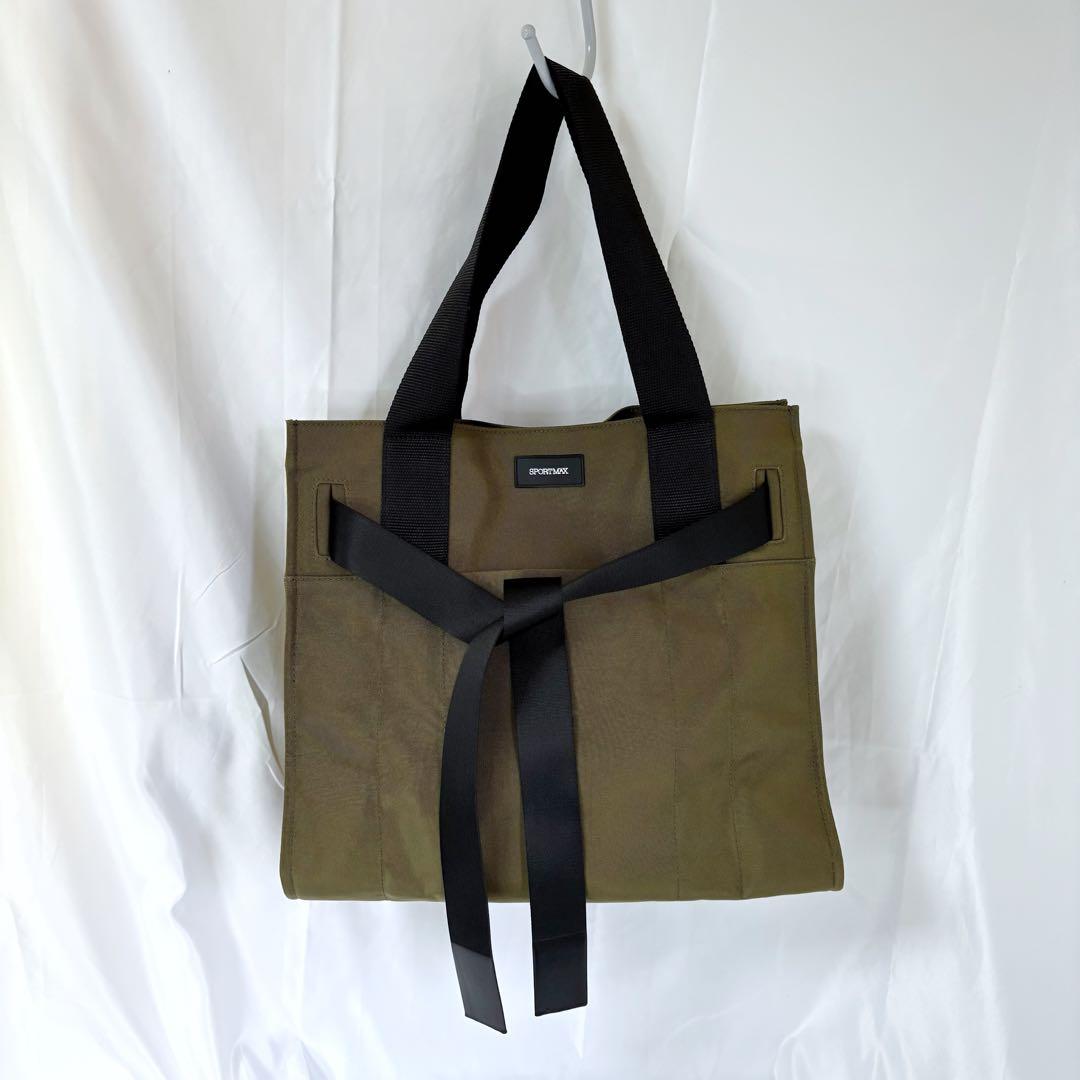 未使用保管品✨　SPORTMAX スポーツマックストートバッグ　大容量　軽量