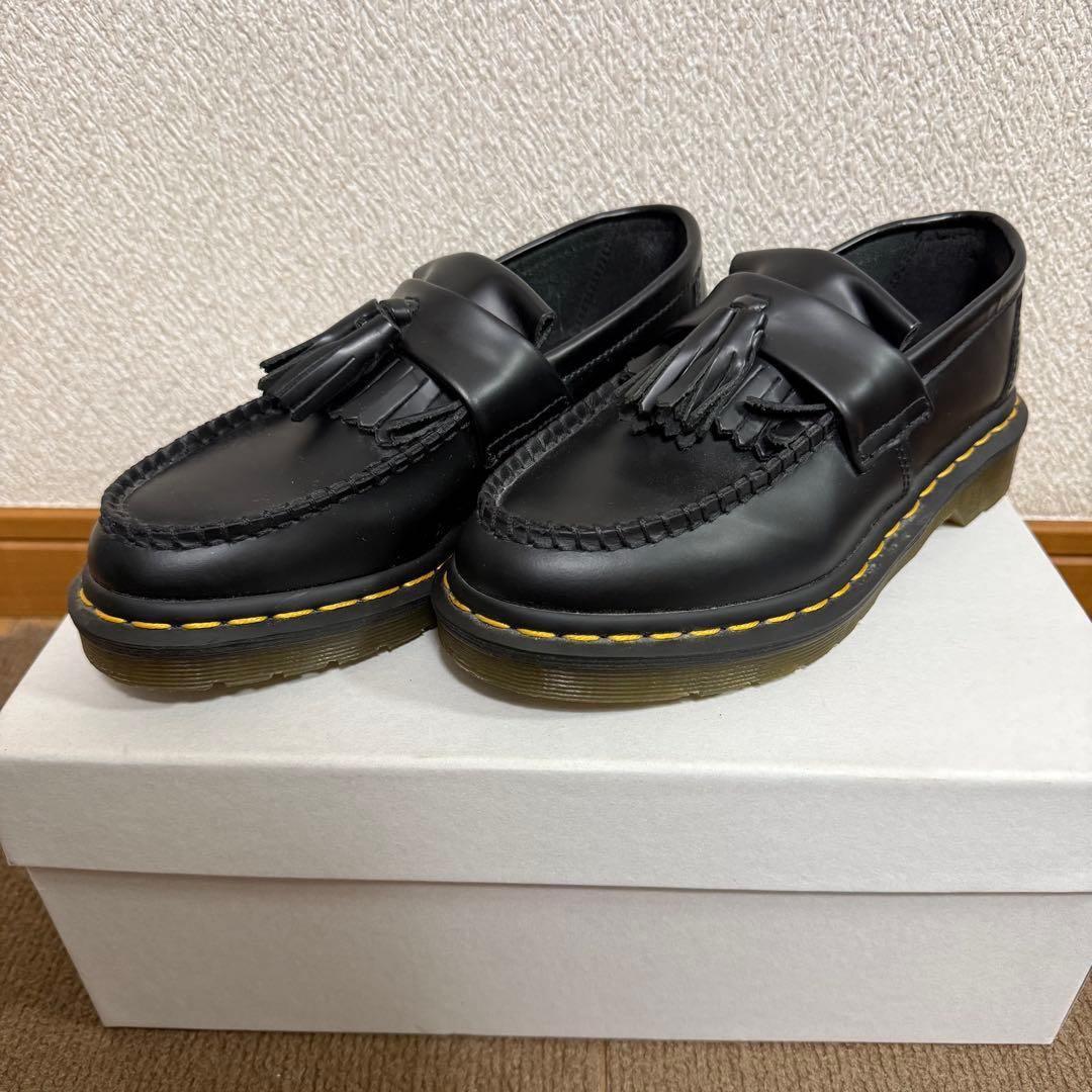 美品✨ドクターマーチン　ADRIAN ブラック　タッセルローファー22cm