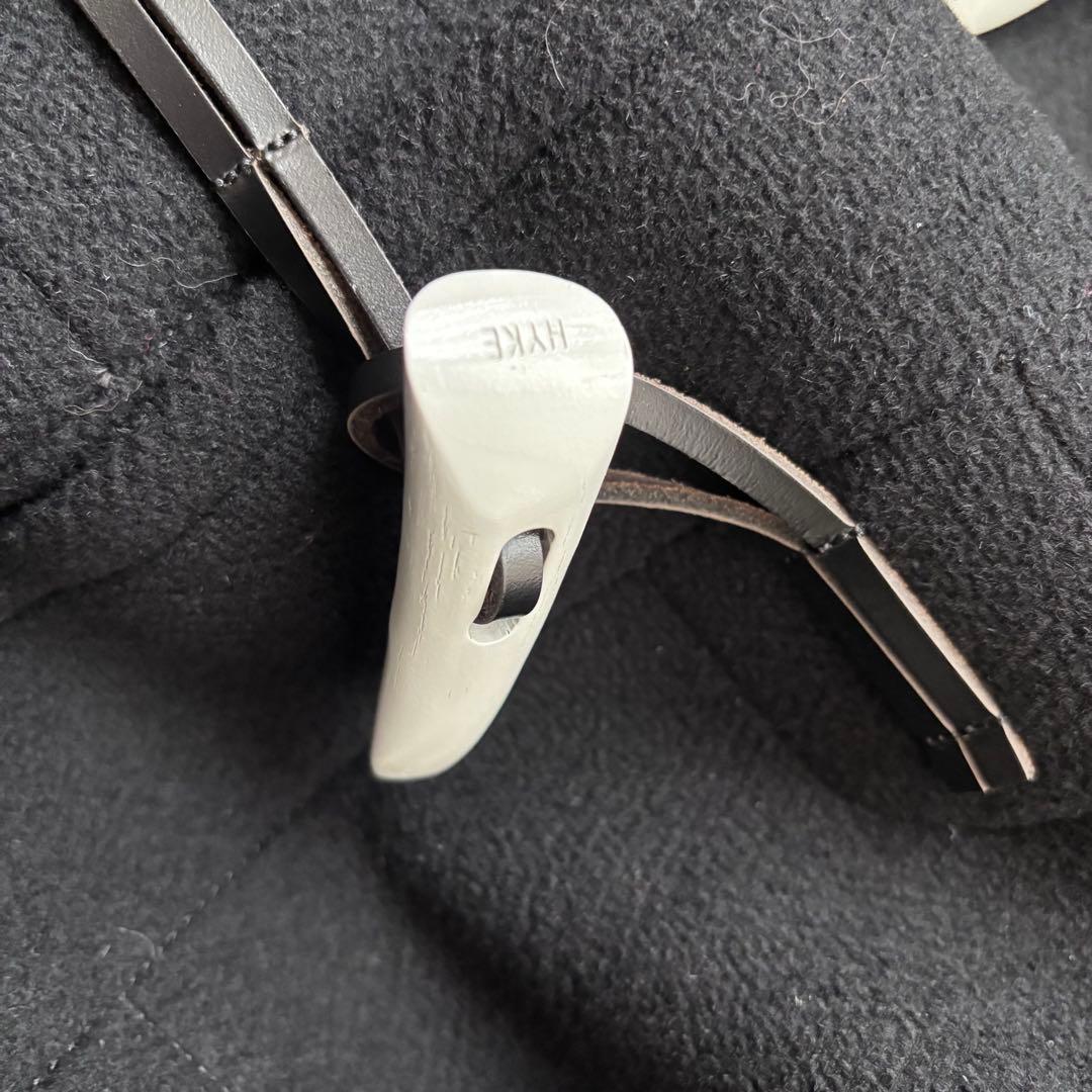 HYKE ハイク ダッフルコート サイズ 2 白トグル