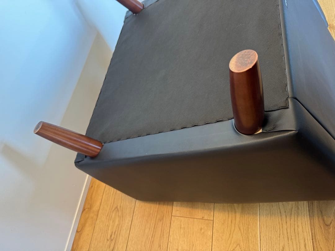 karimoku カリモク ロビーチェア ソファ 1シーター ブラック