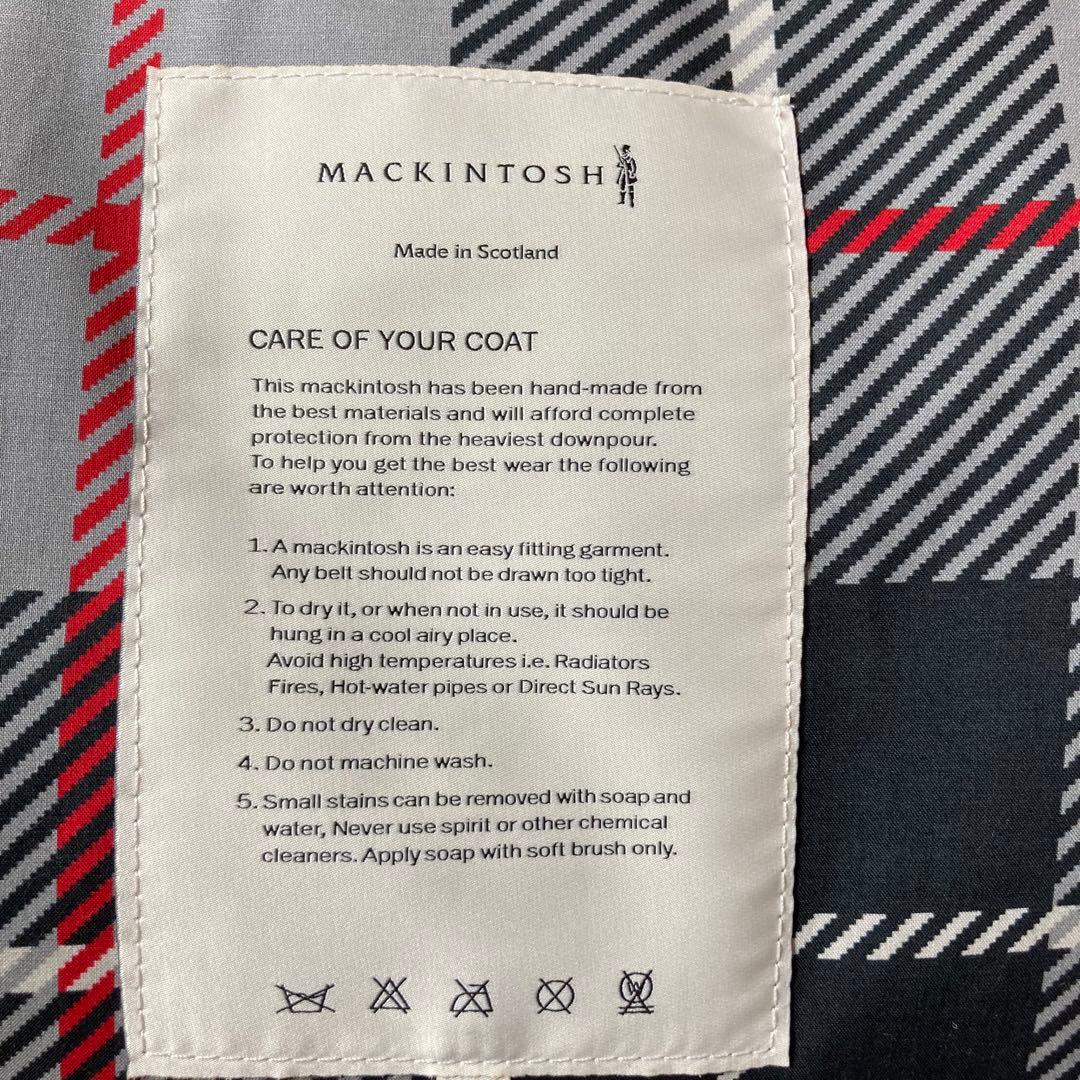 スコットランド製 MACKINTOSH LDS KITH ケープコート ポンチョ