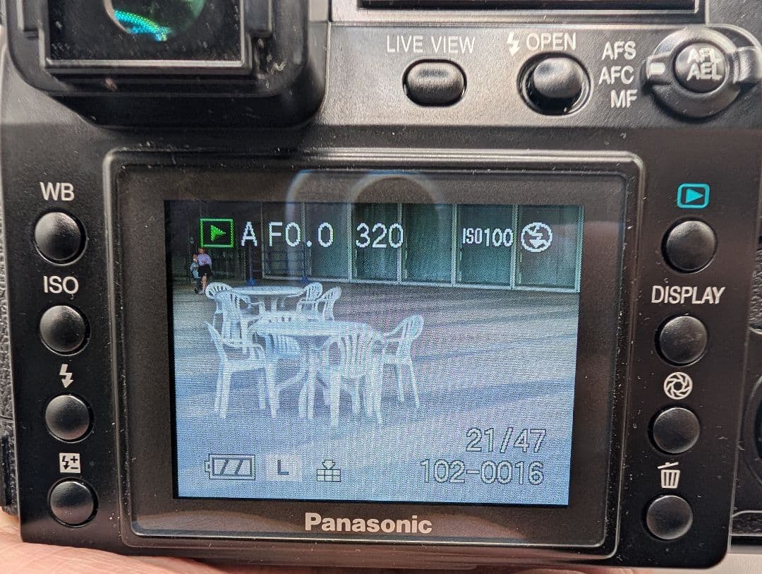 Panasonic LUMIX DMC-L1 一眼カメラ 本体と付属品