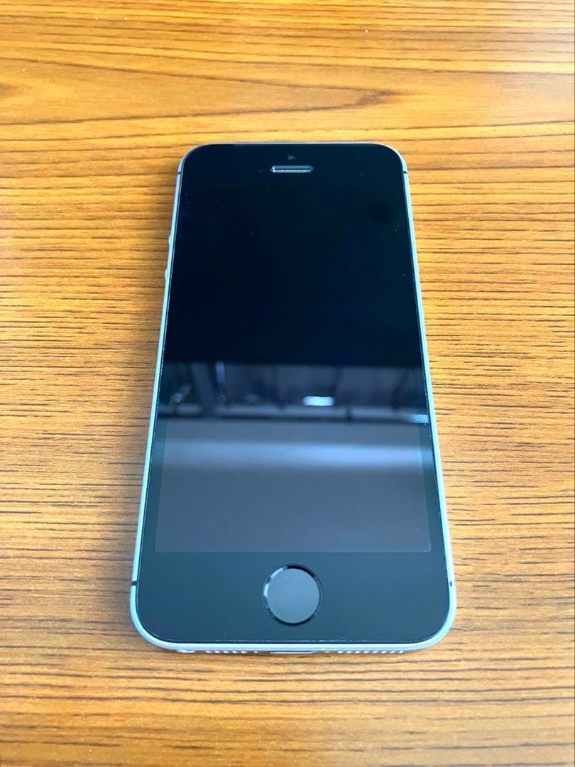 【極美品】 iPhone SE 128GB スペースグレー 最大容量100%