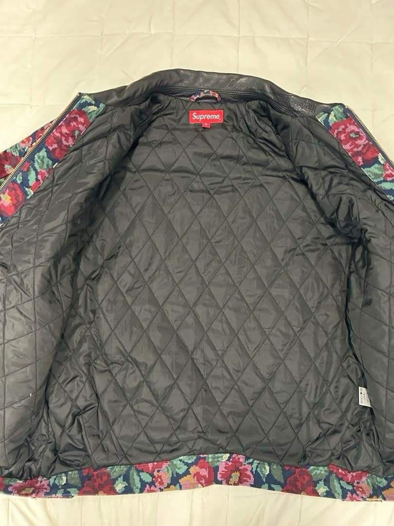 supreme Leather Collar Work Jacket Mサイズ