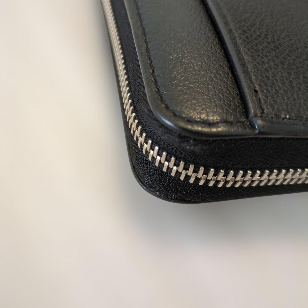 ✨極美品✨ルイビトジッピーロックミー長財布ノワールシルバーロゴ