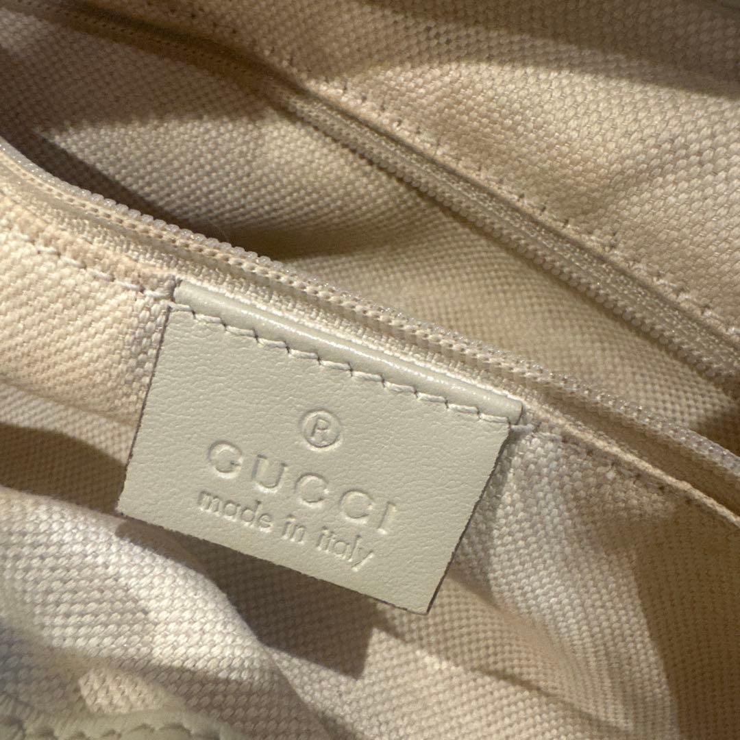 グッチ GGキャンバス ハンドバッグ ベージュ