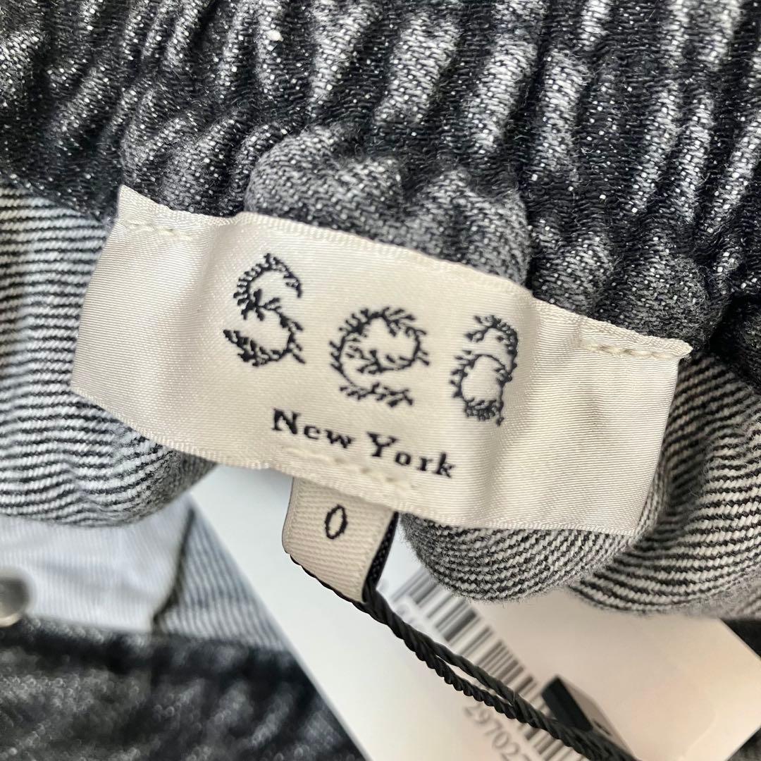 シーニューヨーク Elena Denim Baggy Pants Black 0