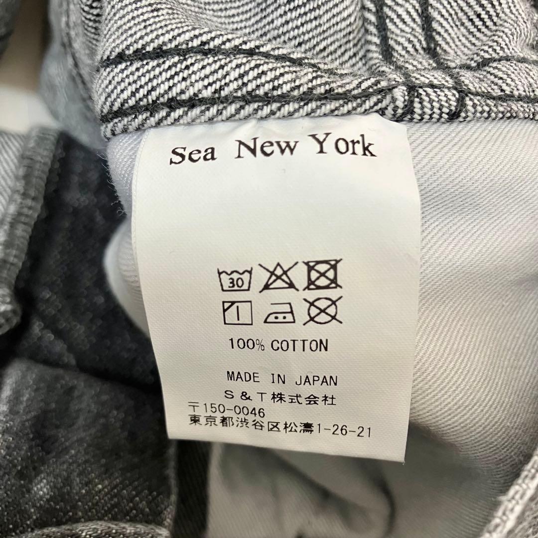 シーニューヨーク Elena Denim Baggy Pants Black 0