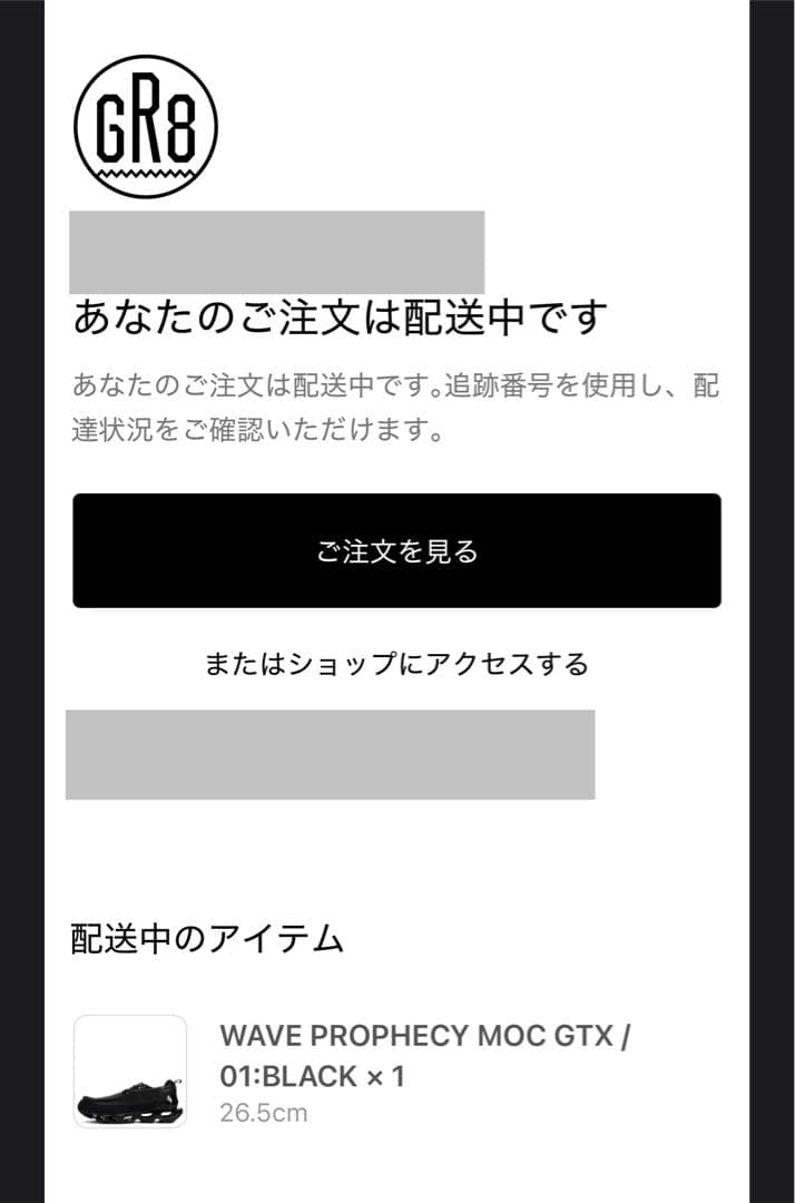 靴 Mizuno Wave Prophecy Moc GORE-TEX Black