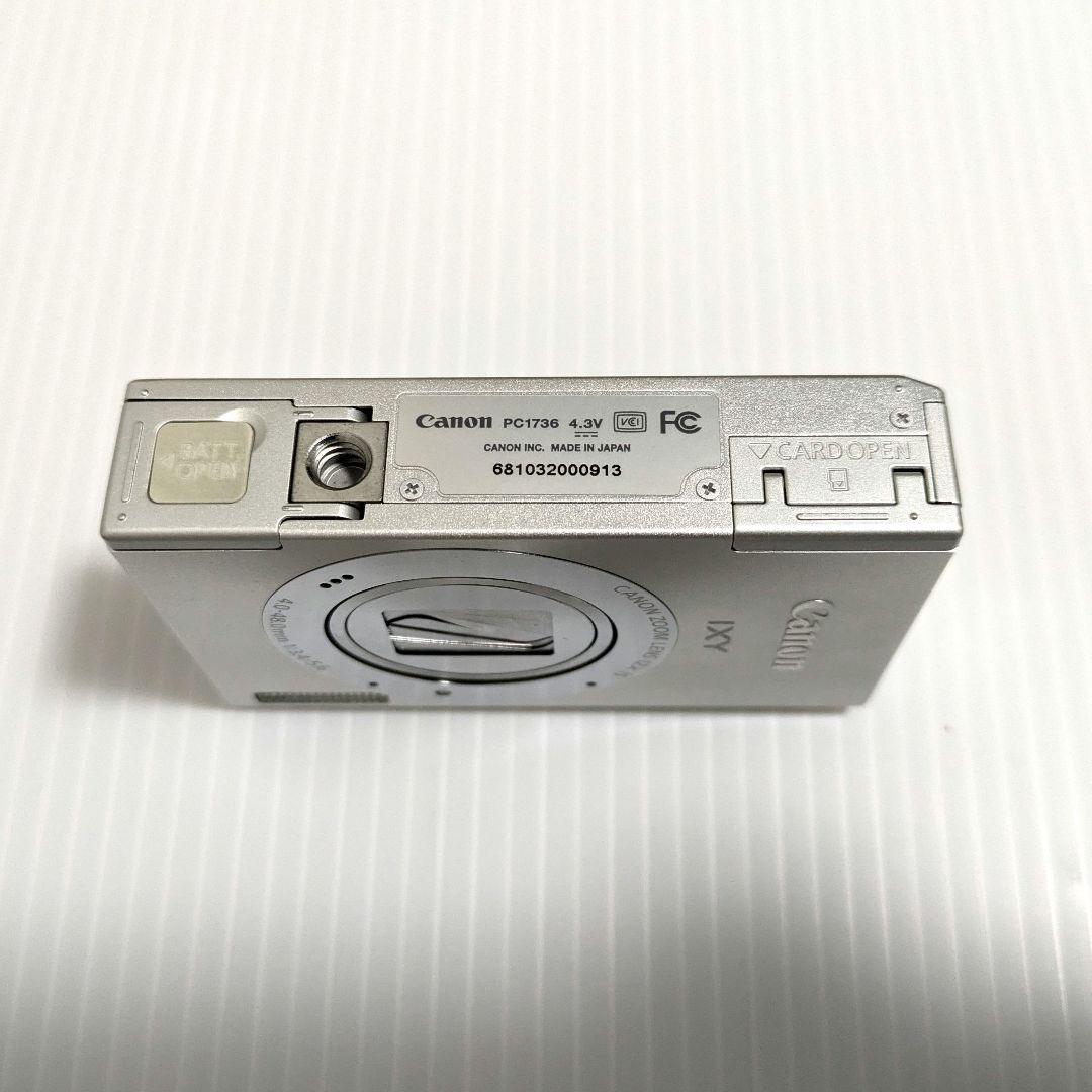 【美品】Canon IXY3 シルバー　コンパクトデジタルカメラ PC1736