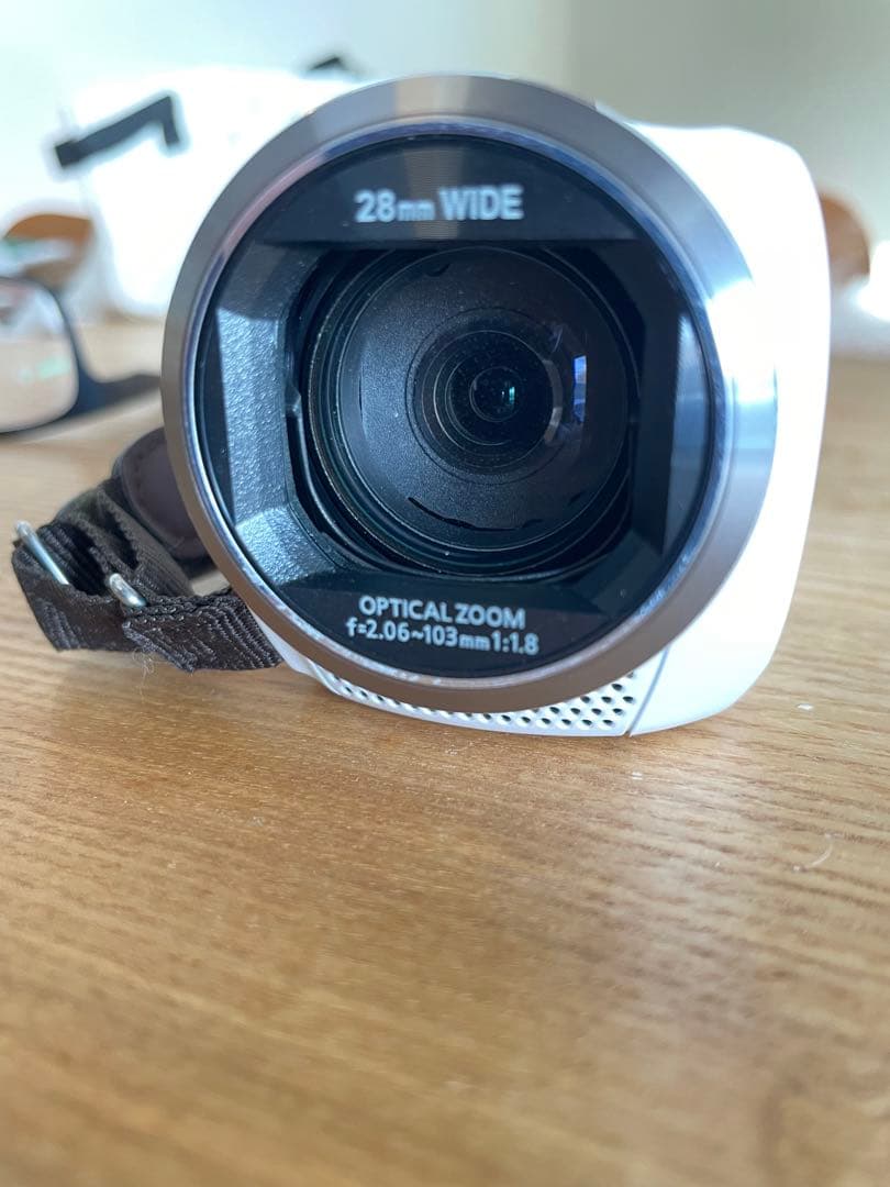 【レンズ汚れ】 Panasonic HC-V360M ビデオカメラ SDカード付