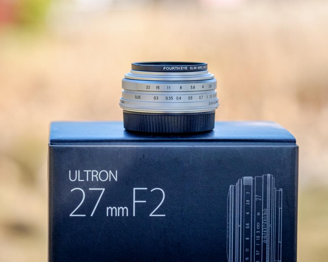 Voigtlander Ultron 27mm f2 Xマウント 新品同様