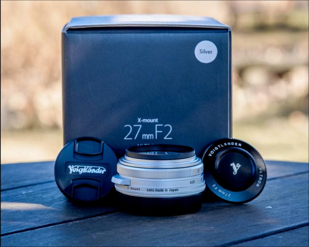 Voigtlander Ultron 27mm f2 Xマウント 新品同様