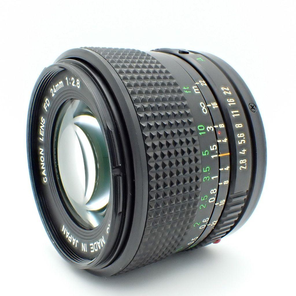 【動作確認済】CANON New FD 24mm f2.8 初期保証付き