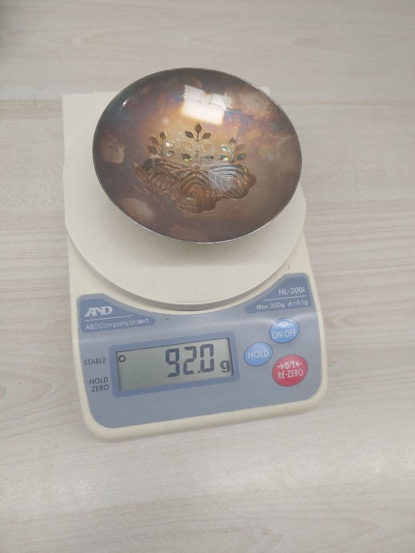 純銀 盃 5枚 約570g スクラップ　シルバー