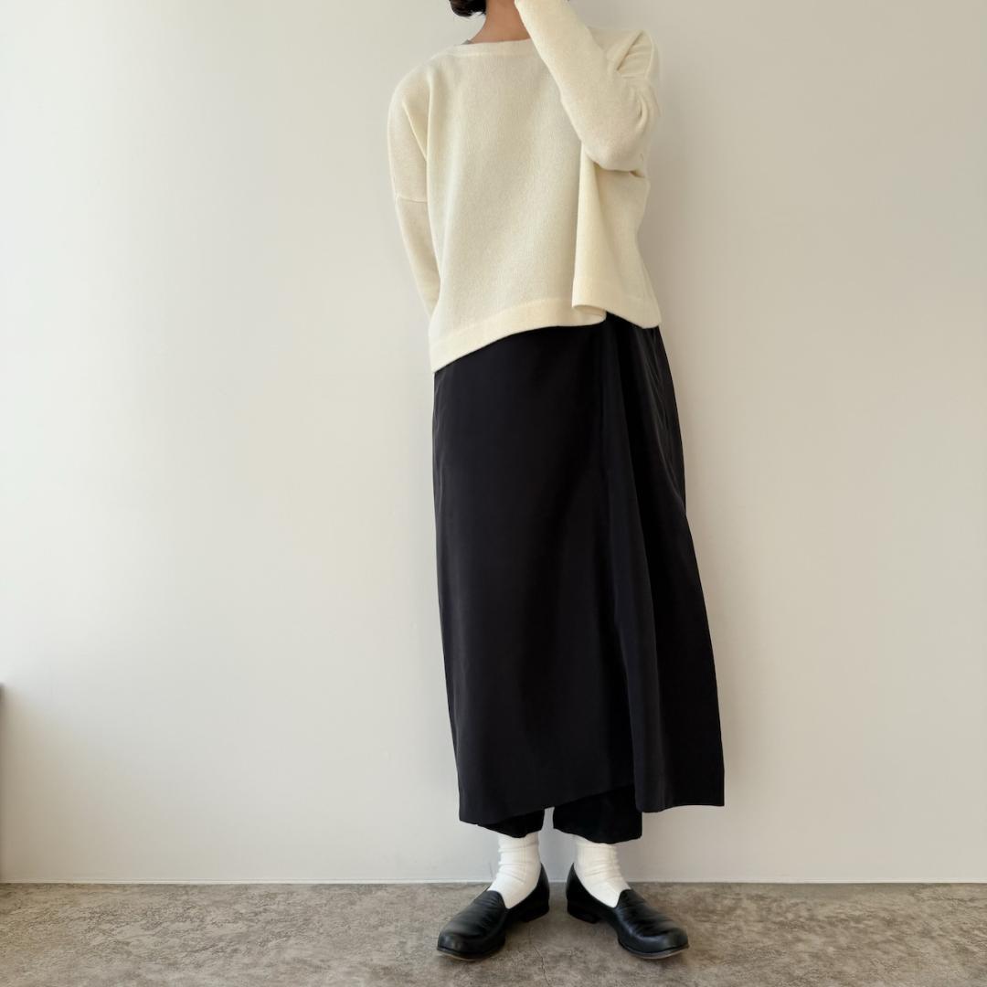 Yoli　Short knit ラムウール　カシミヤ　24AW　ショートニット