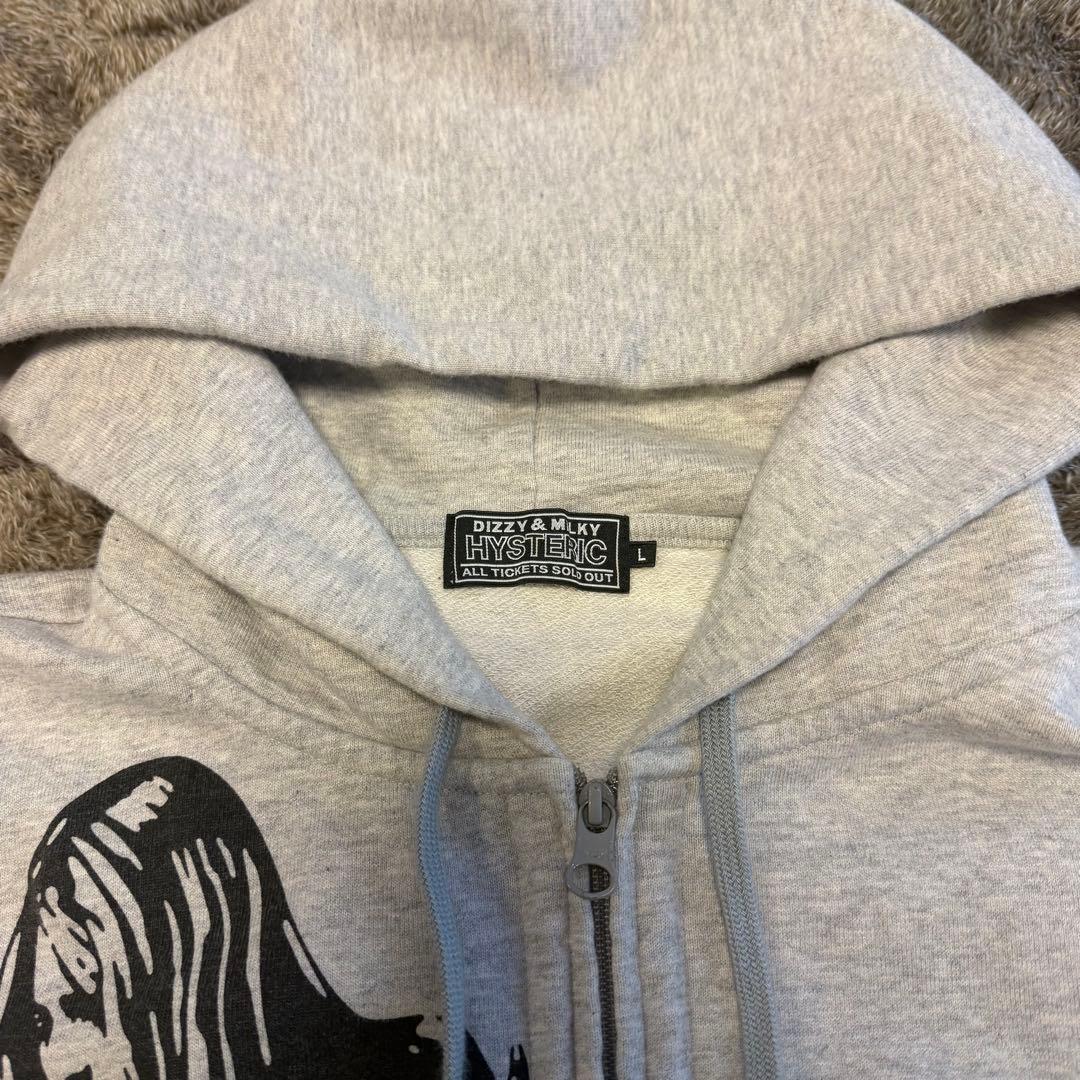 HYSTERIC GLAMOUR HYSTERIC TIMES パーカー GRY