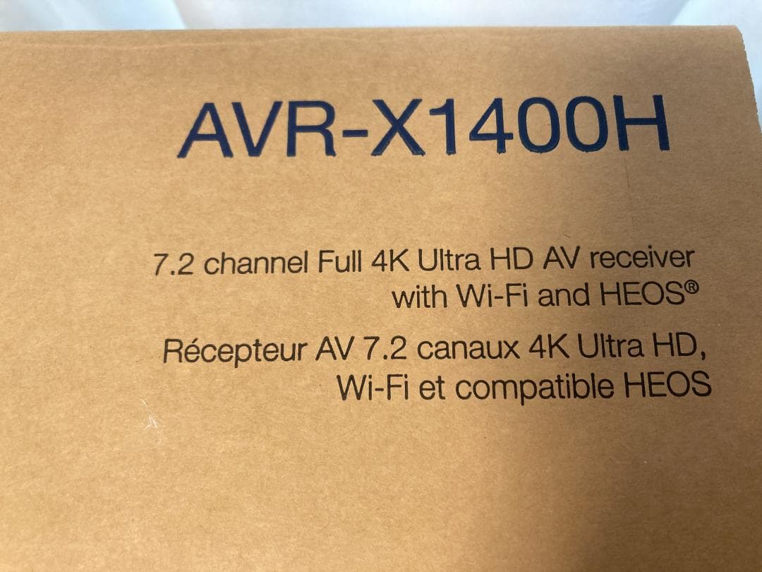 送料無料 未使用品 DENON AVR-X1400H デノン AVアンプ