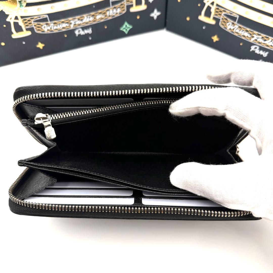 ルイヴィトン ジッピーウォレット エピ ノワール ラウンドファスナー 長財布
