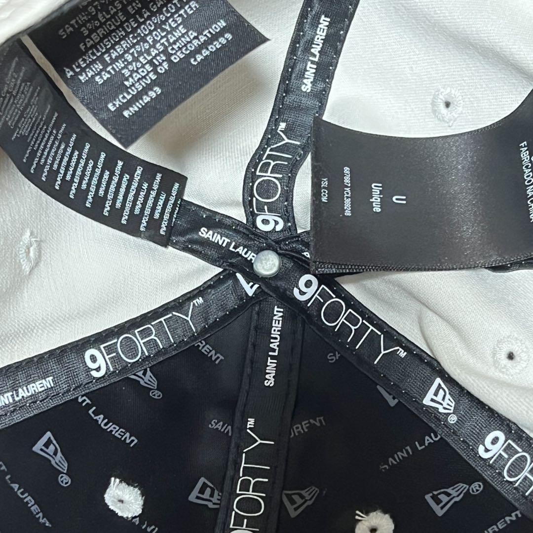 【訳あり】サンローラン×ニューエラ キャップ