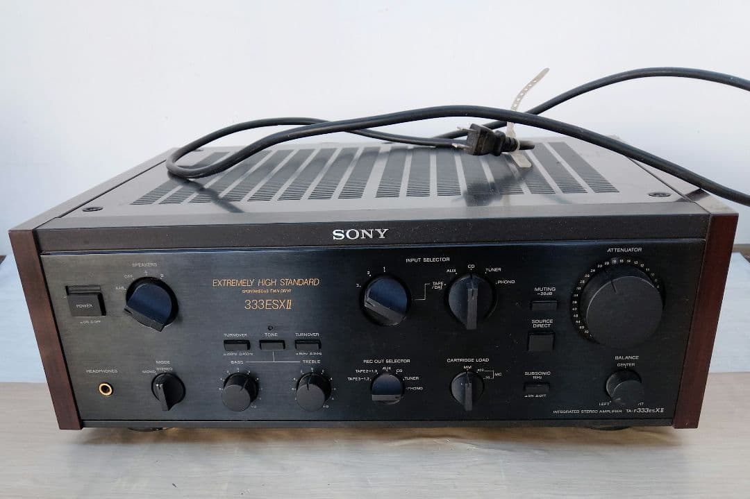 SONY TA-F333ESXⅡ プリメインアンプ動作品(よ40)