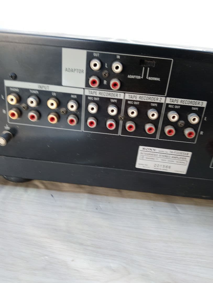 SONY TA-F333ESXⅡ プリメインアンプ動作品(よ40)