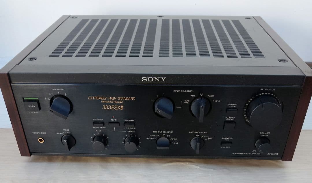 SONY TA-F333ESXⅡ プリメインアンプ動作品(よ40)