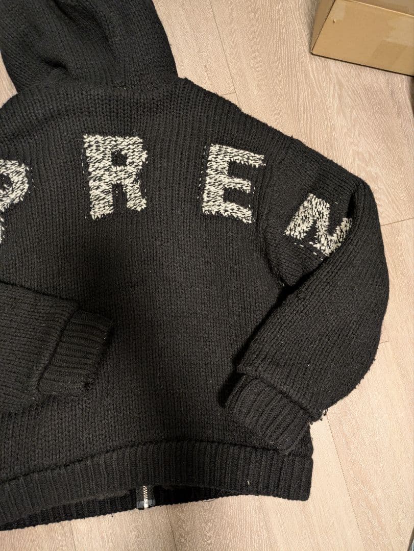 トップス Supreme FauxShearlingLined ZipUp Sweater